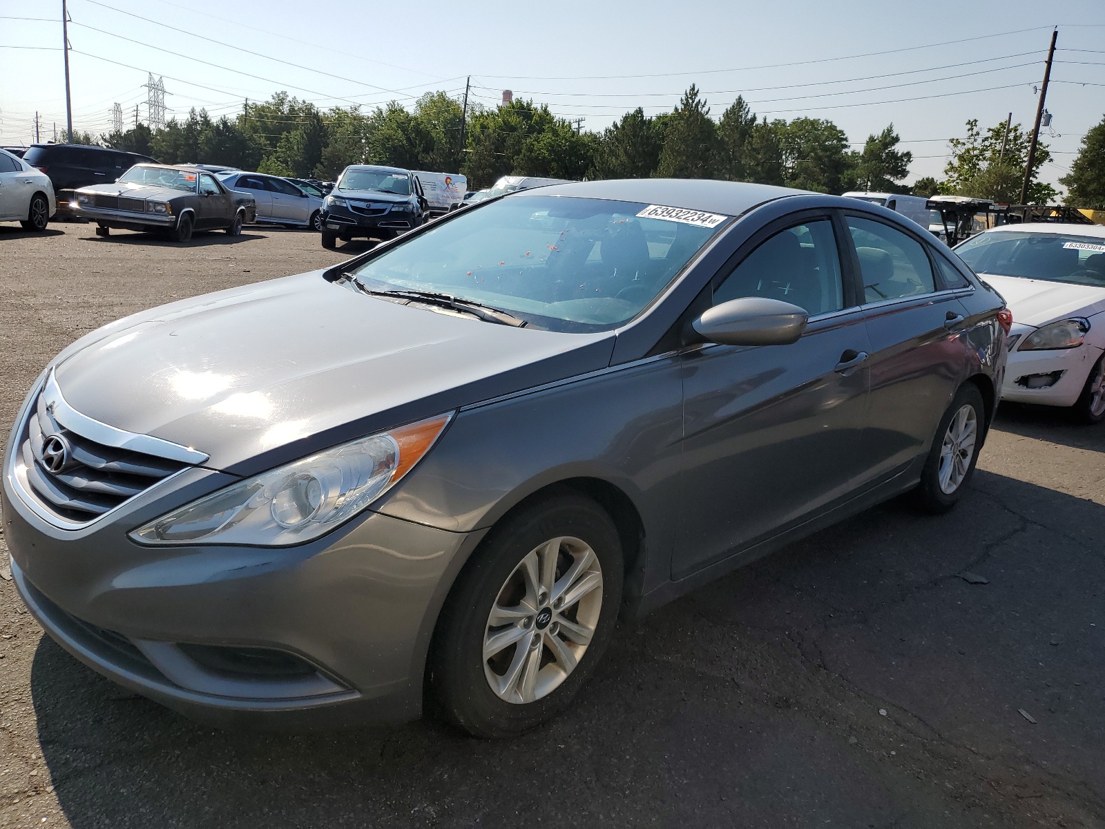 2013 Hyundai Sonata Gls vin: 5NPEB4AC7DH649240