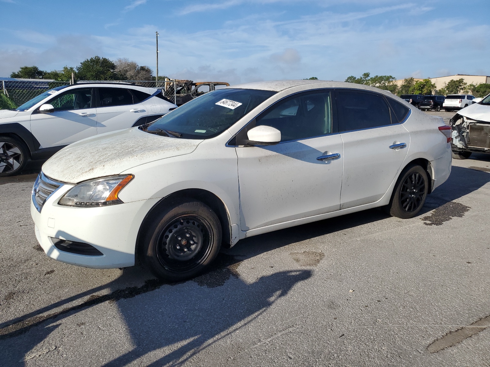 2014 Nissan Sentra S vin: 3N1AB7APXEL690212