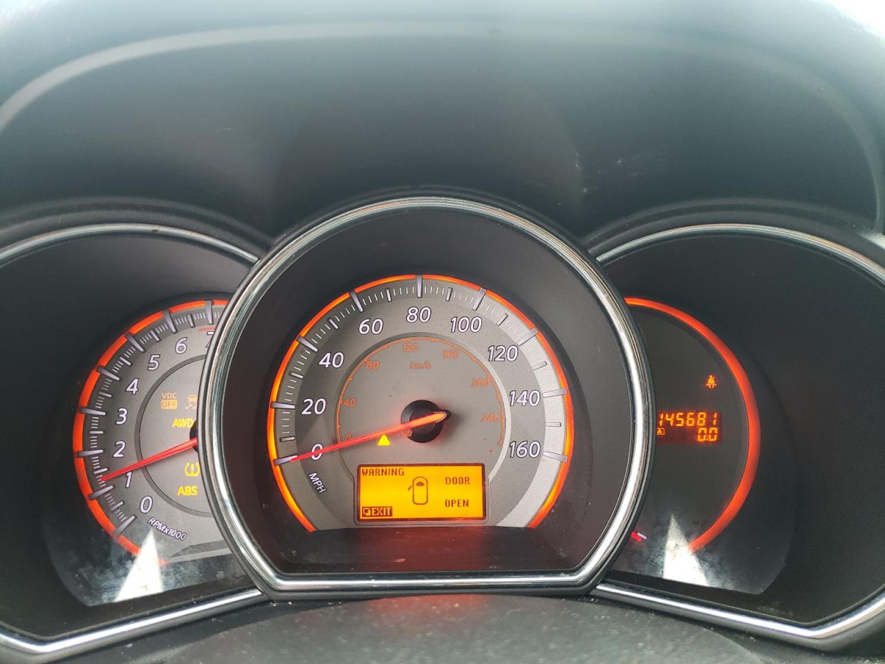 2009 Nissan Murano S VIN: JN8AZ18W49W127213 Lot: 64616144