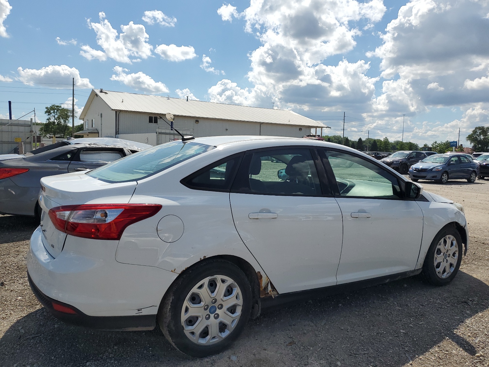 2012 Ford Focus Se vin: 1FAHP3F22CL141699