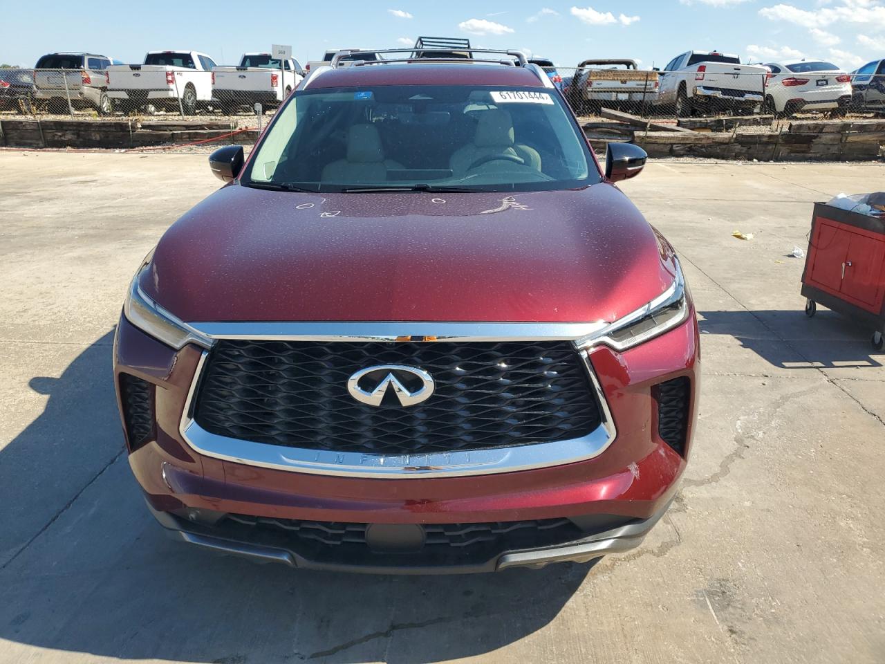2023 Infiniti Qx60 Sensory VIN: 5N1DL1GR6PC333200 Lot: 61701444