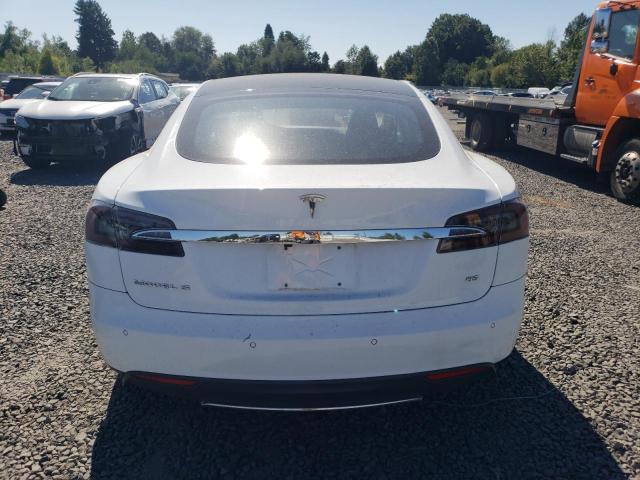  TESLA MODEL S 2013 Білий