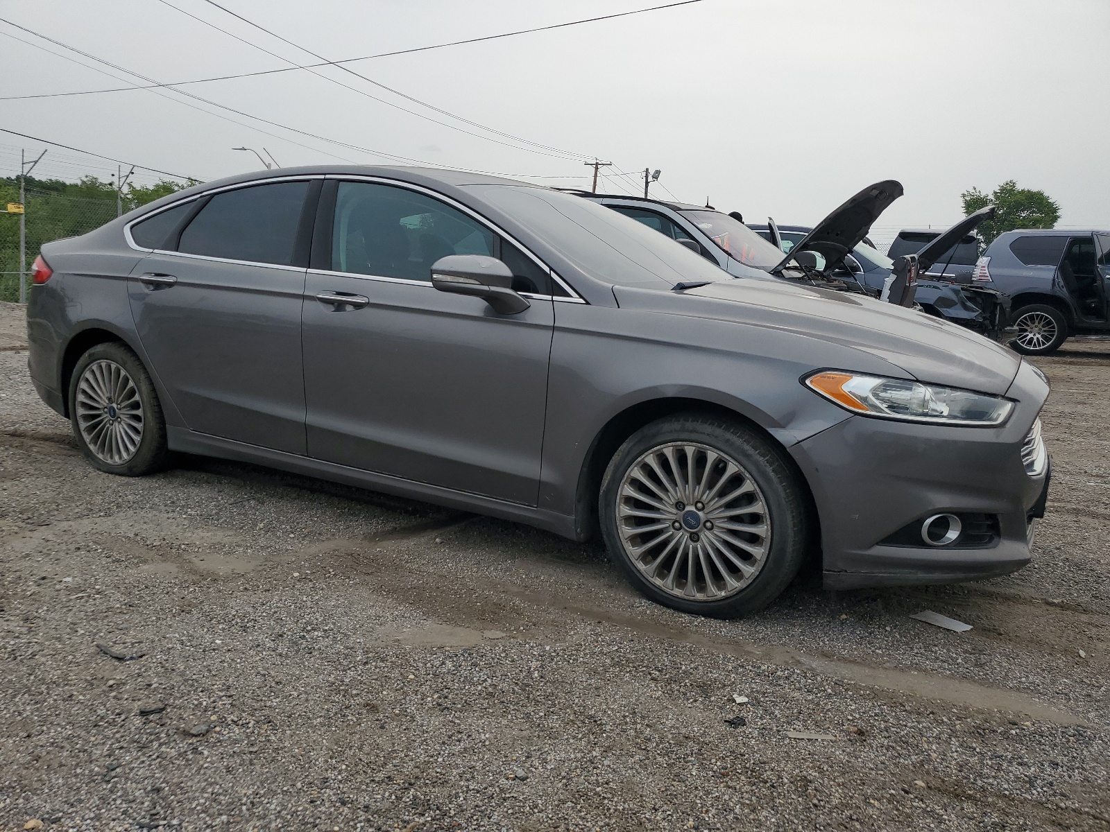 2014 Ford Fusion Titanium vin: 3FA6P0K99ER367347