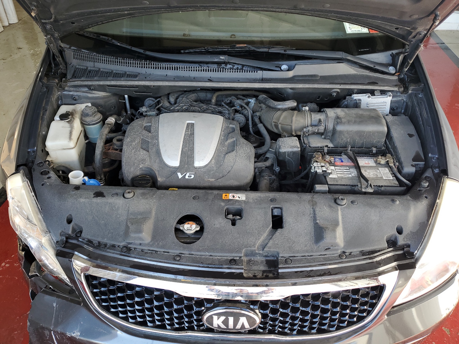 KNDMG4C78E6541962 2014 Kia Sedona Lx