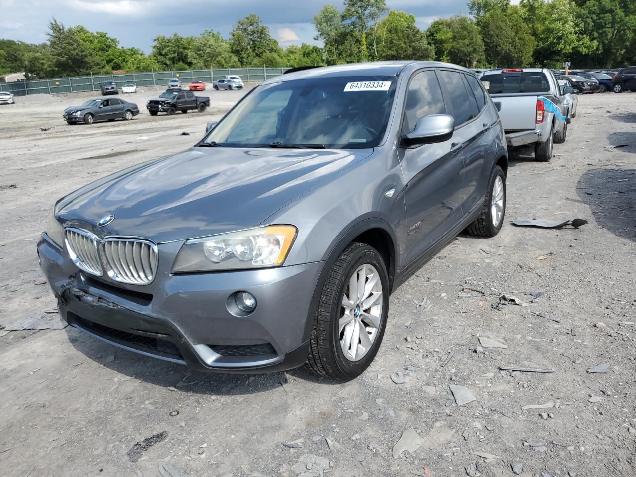 2014 BMW X3 xDrive28I VIN: 5UXWX9C56E0D21910 Lot: 64310334