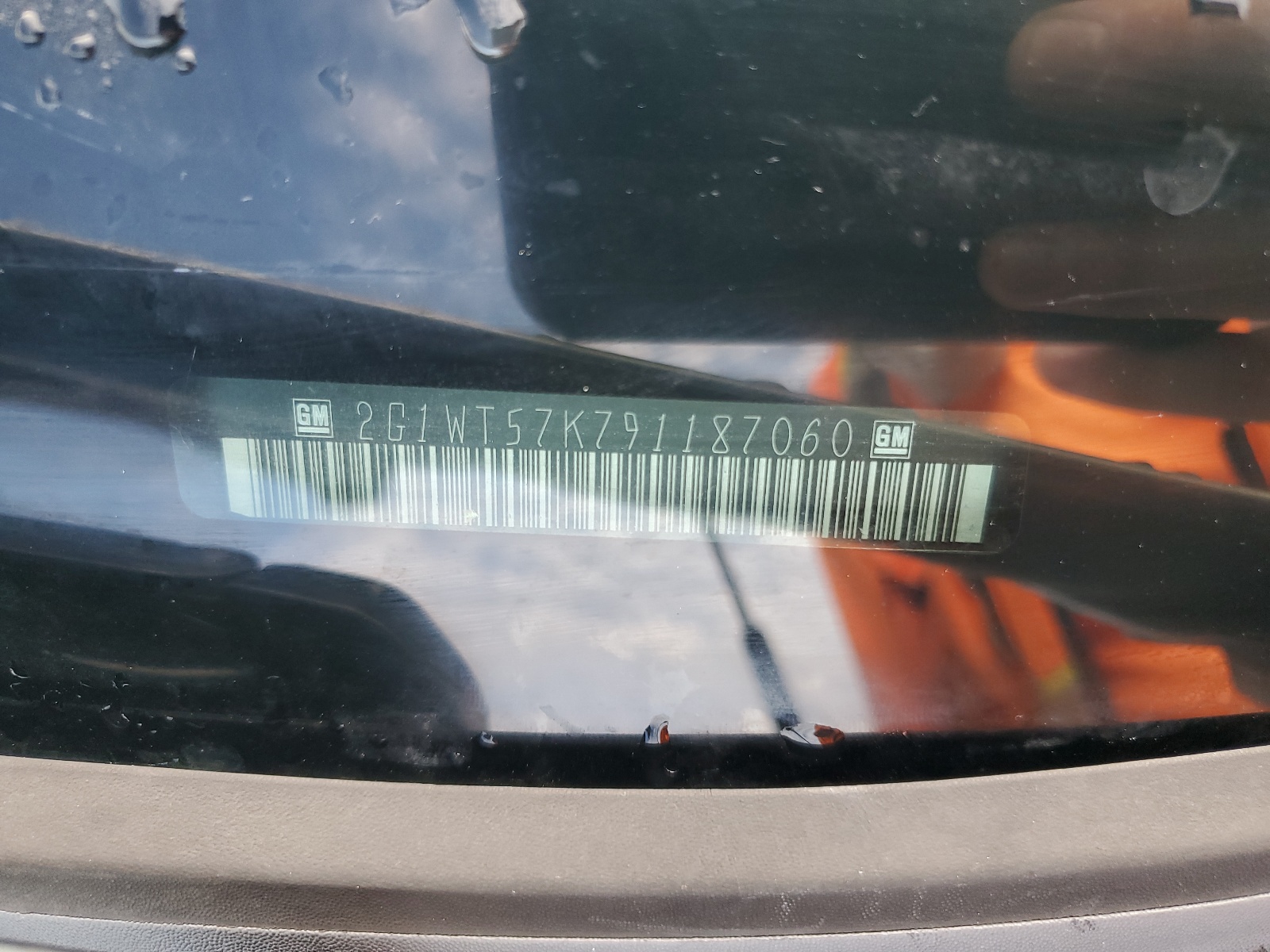 2G1WT57K791187060 2009 Chevrolet Impala 1Lt