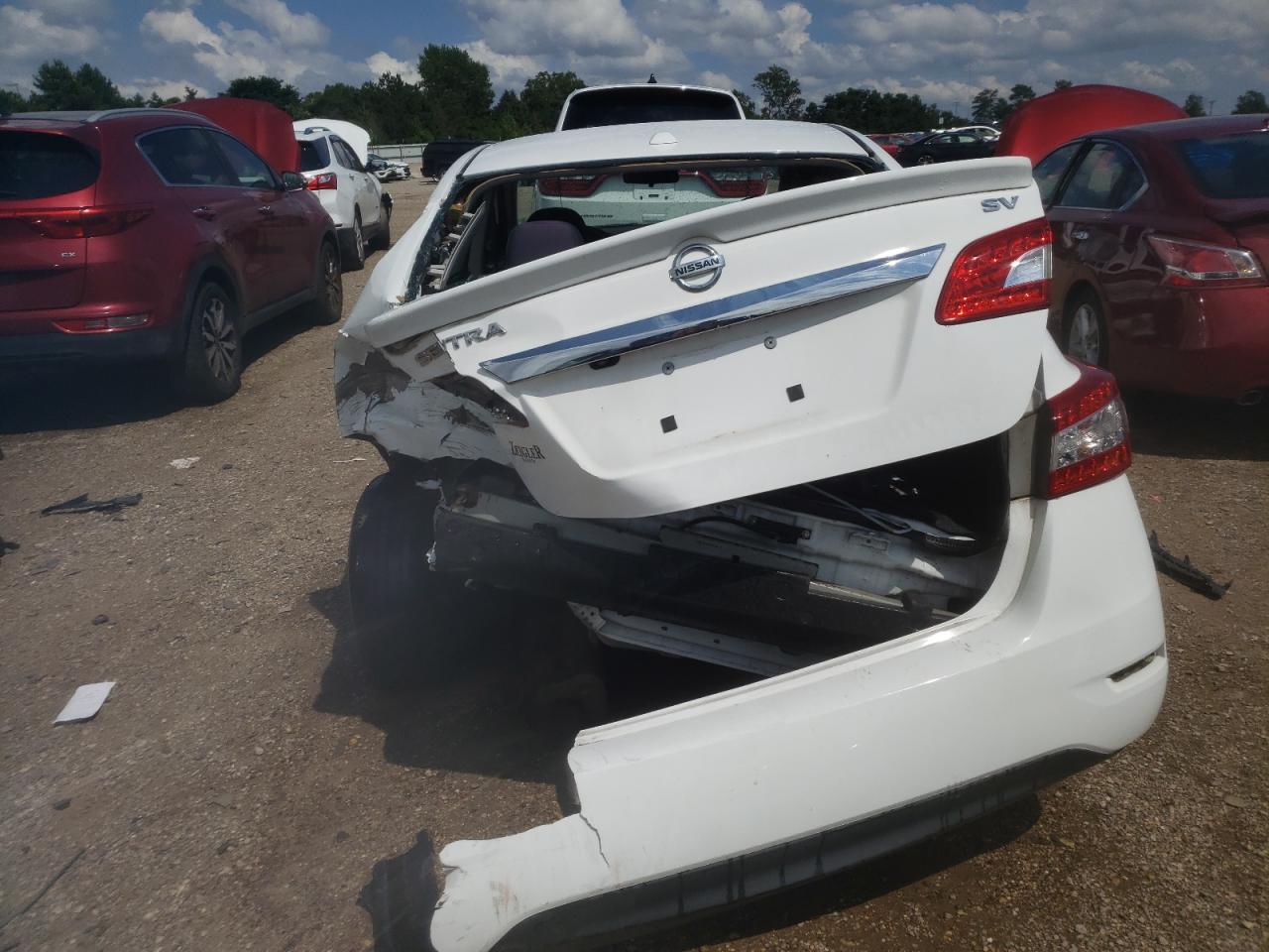 2015 Nissan Sentra S VIN: 3N1AB7AP3FY376695 Lot: 61526664