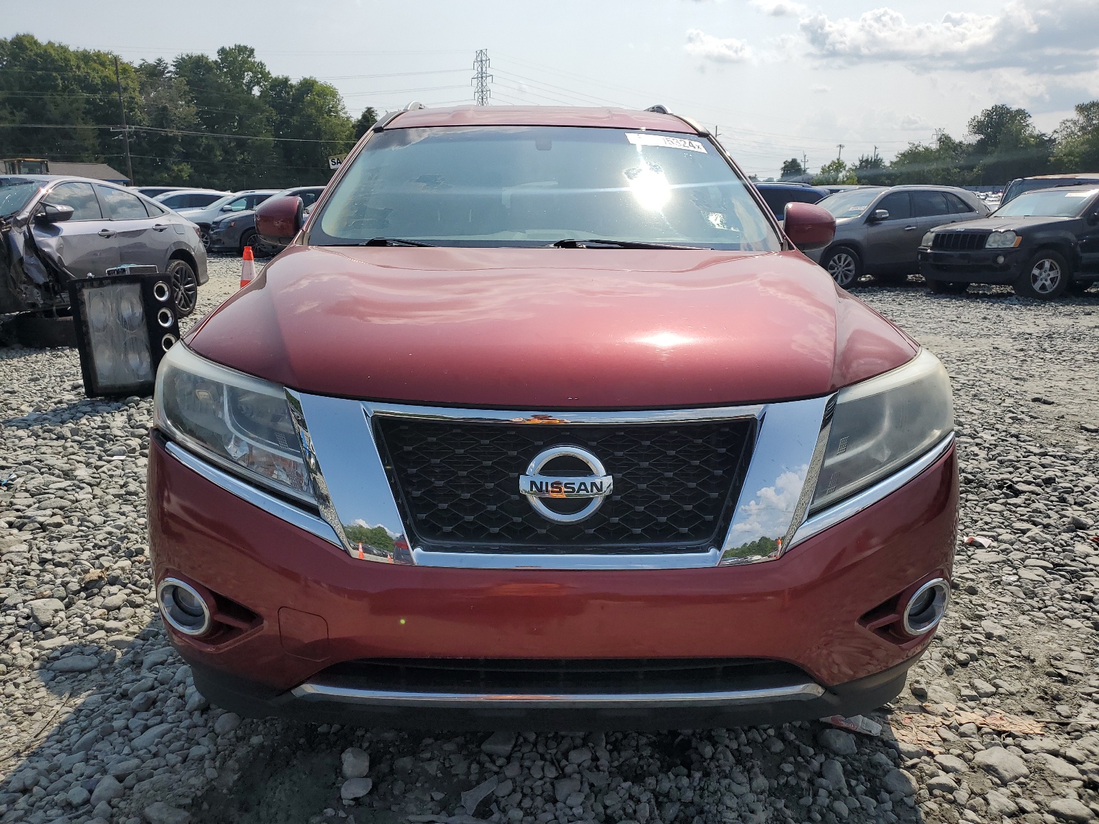 2014 Nissan Pathfinder S vin: 5N1AR2MN2EC697152