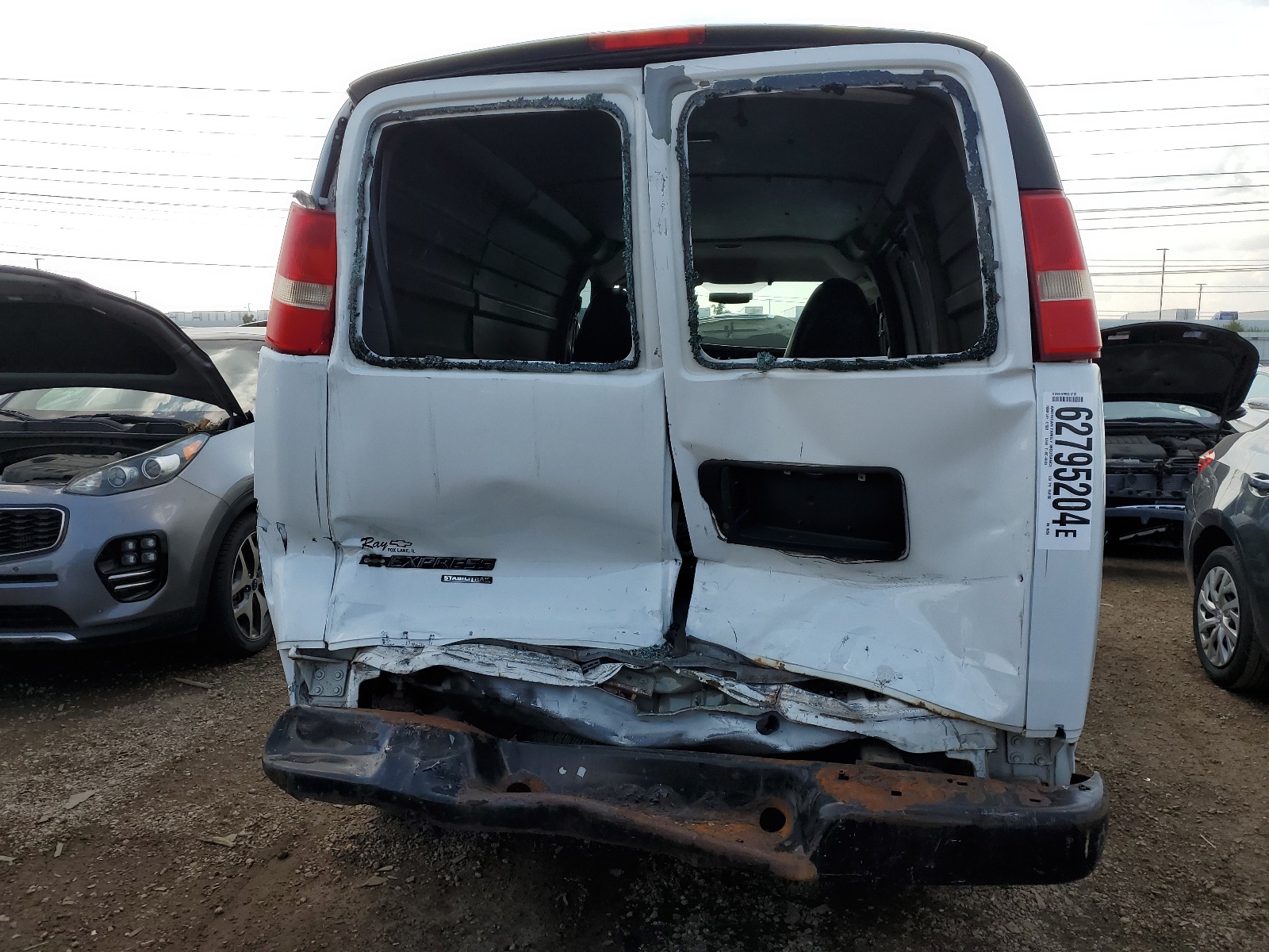 1GCWGFCA8D1108394 2013 Chevrolet Express G2500