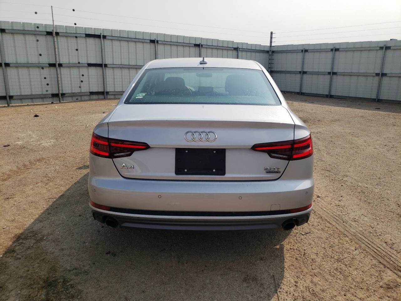 2018 Audi A4 Premium Plus VIN: WAUENAF49JA167828 Lot: 64509534