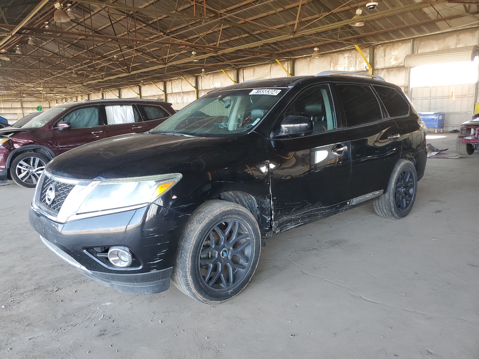 2013 Nissan Pathfinder S vin: 5N1AR2MN8DC650030