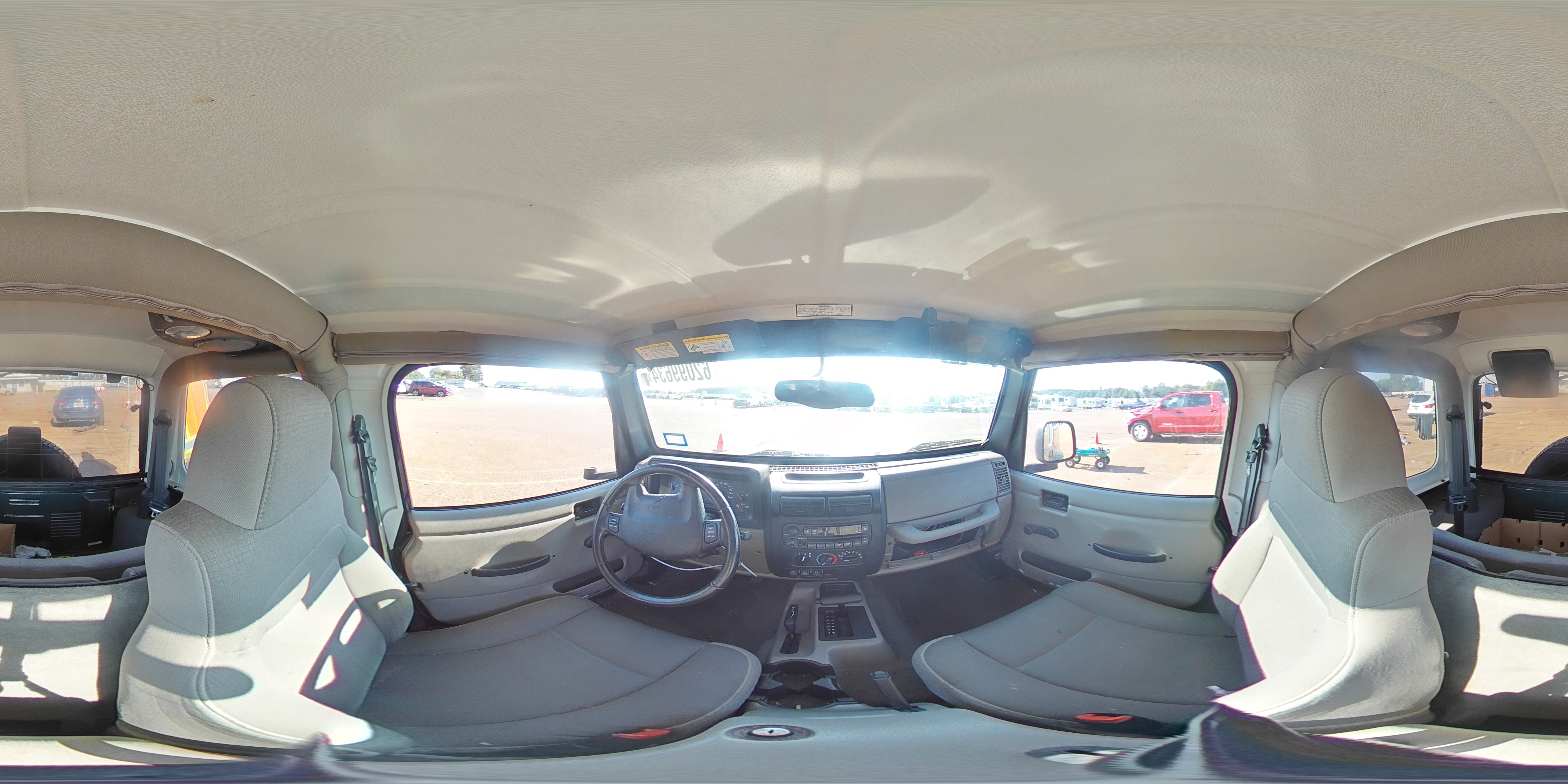 2003 Jeep Wrangler / Tj Sahara VIN: 1J4FA59SX3P334955 Lot: 62099634