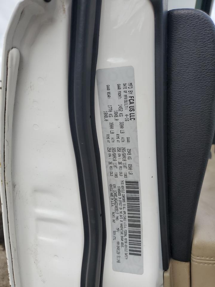 2016 Dodge Durango Sxt VIN: 1C4RDJAG4GC403517 Lot: 64949194