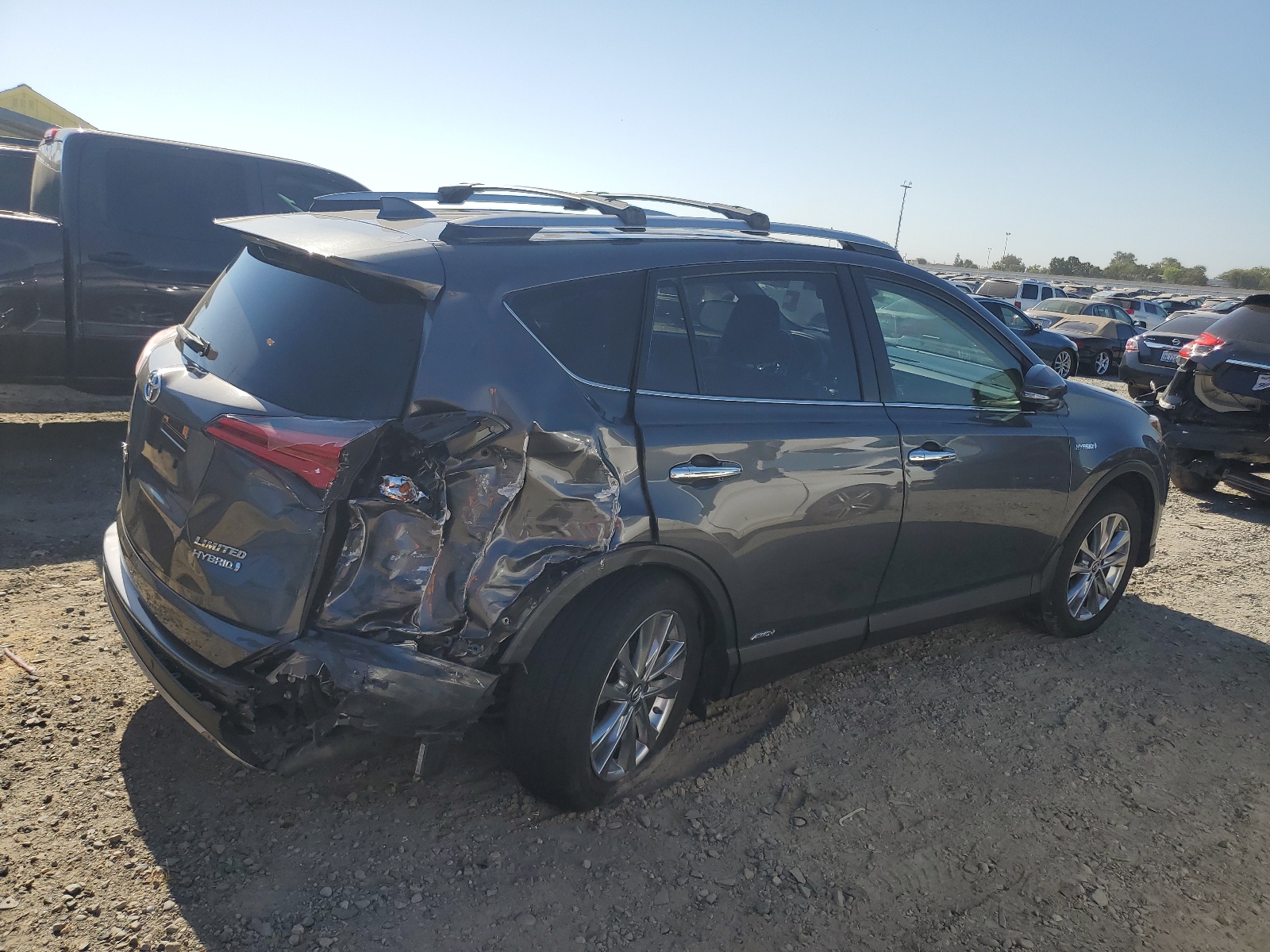 JTMDJREV7HD067447 2017 Toyota Rav4 Hv Limited