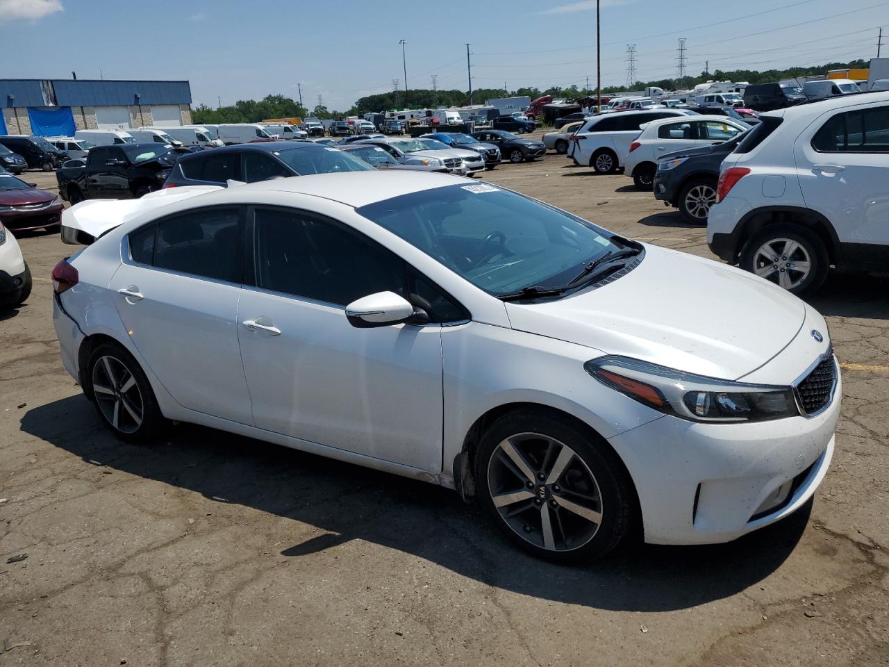 2017 Kia Forte Ex VIN: 3KPFL4A84HE071346 Lot: 63210014