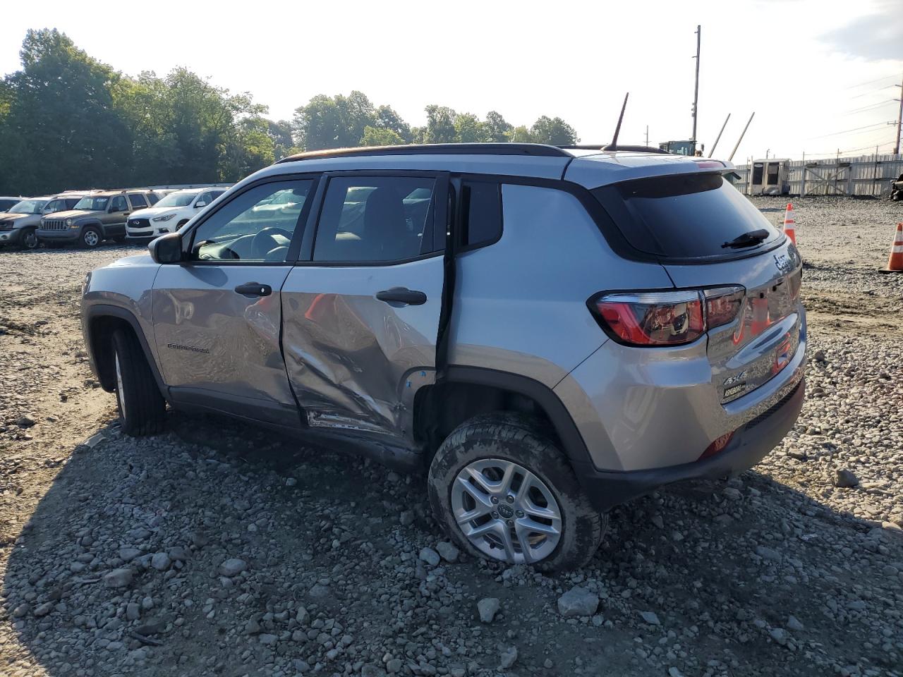 2018 Jeep Compass Sport VIN: 3C4NJDAB1JT234355 Lot: 62431594