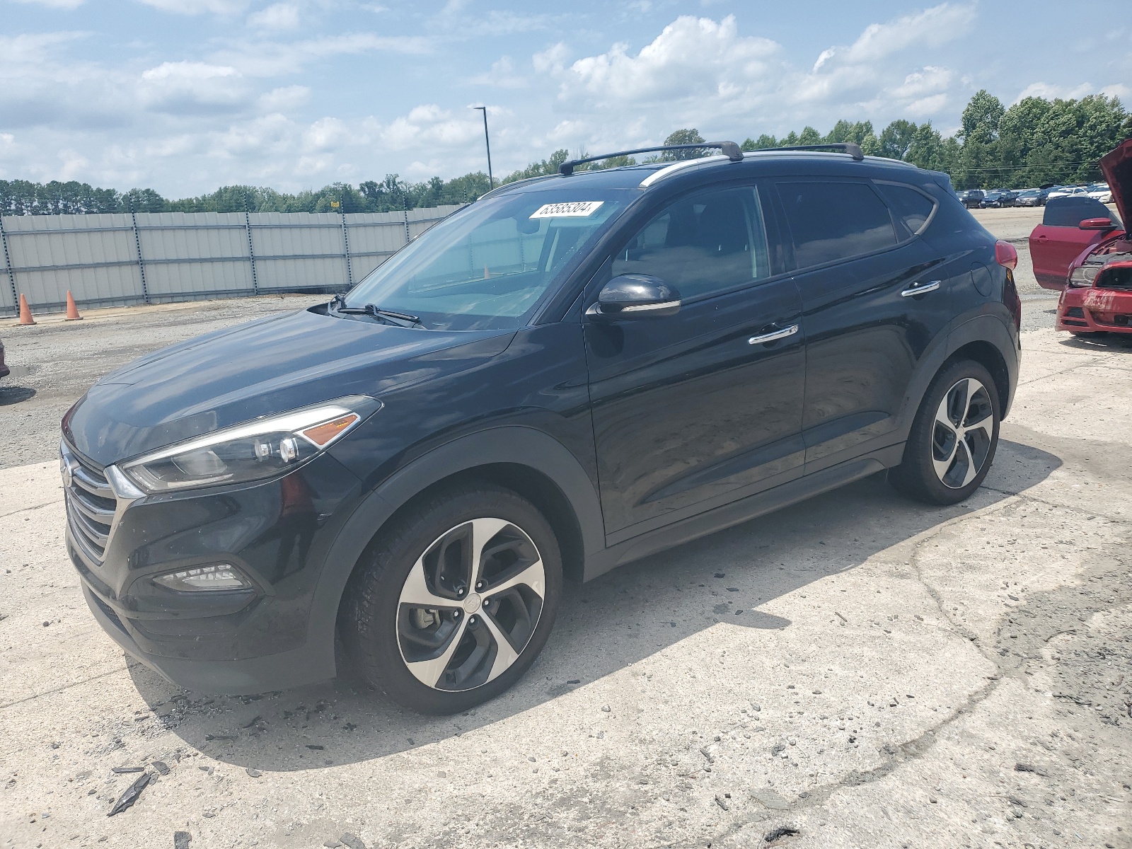 2016 Hyundai Tucson Limited vin: KM8J3CA23GU163107