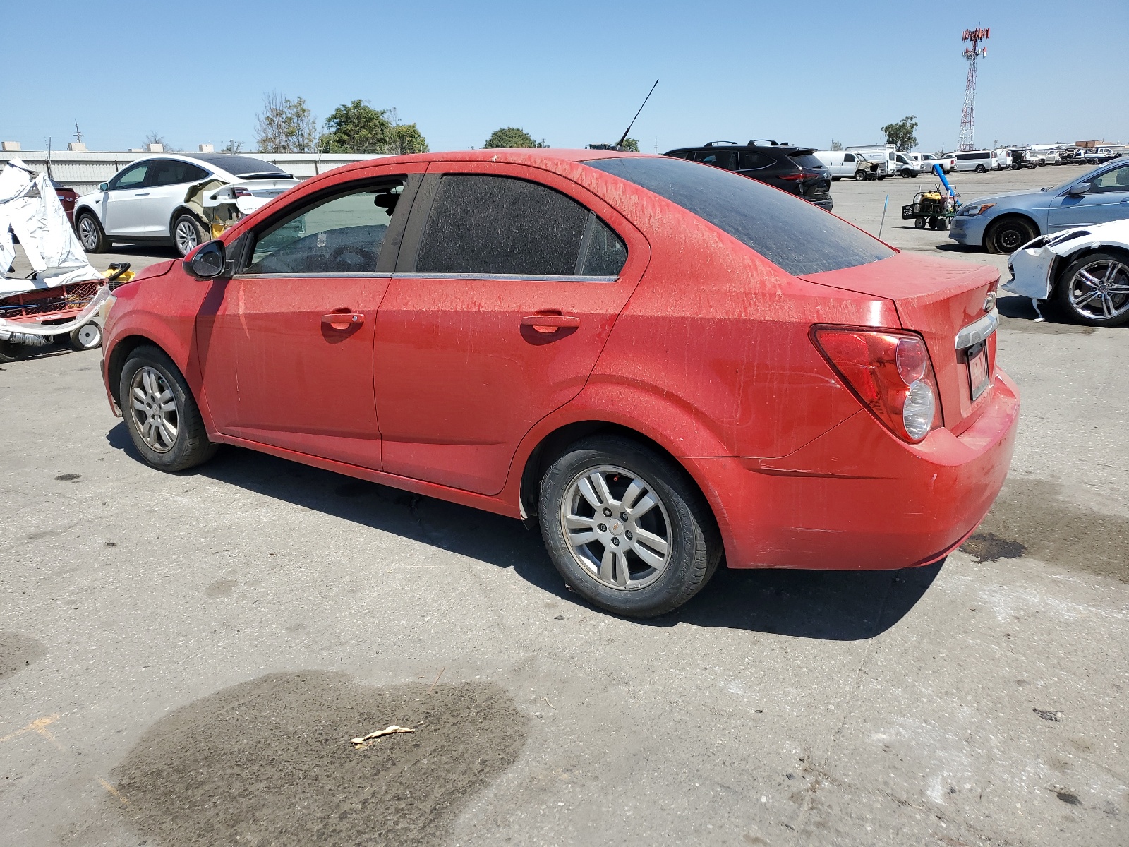 2012 Chevrolet Sonic Lt vin: 1G1JC5SH4C4105402