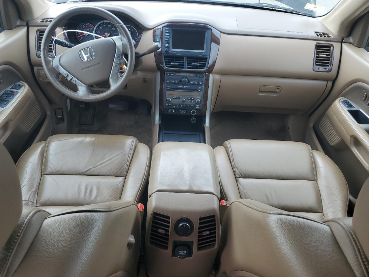 2006 Honda Pilot Ex VIN: 2HKYF18786H537235 Lot: 63322114