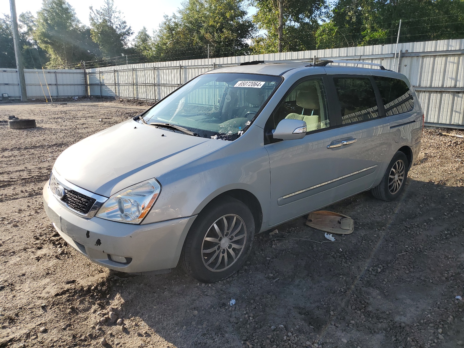 2012 Kia Sedona Ex vin: KNDMH4C79C6483628