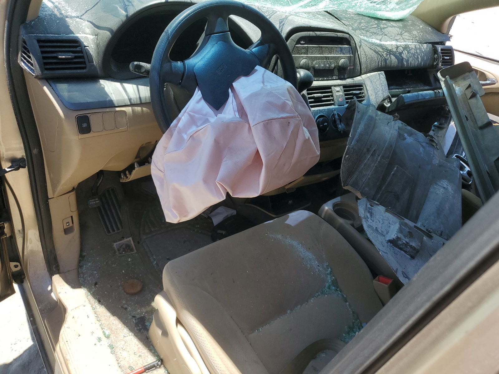 5FNRL38275B101504 2005 Honda Odyssey Lx