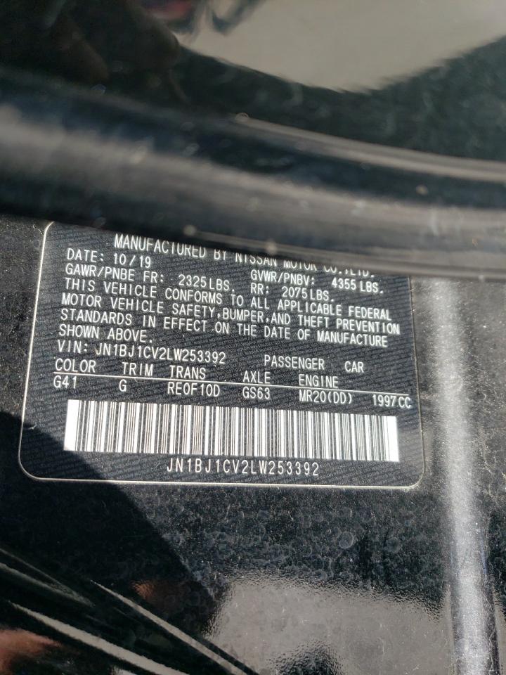 2020 Nissan Rogue Sport S VIN: JN1BJ1CV2LW253392 Lot: 65090164