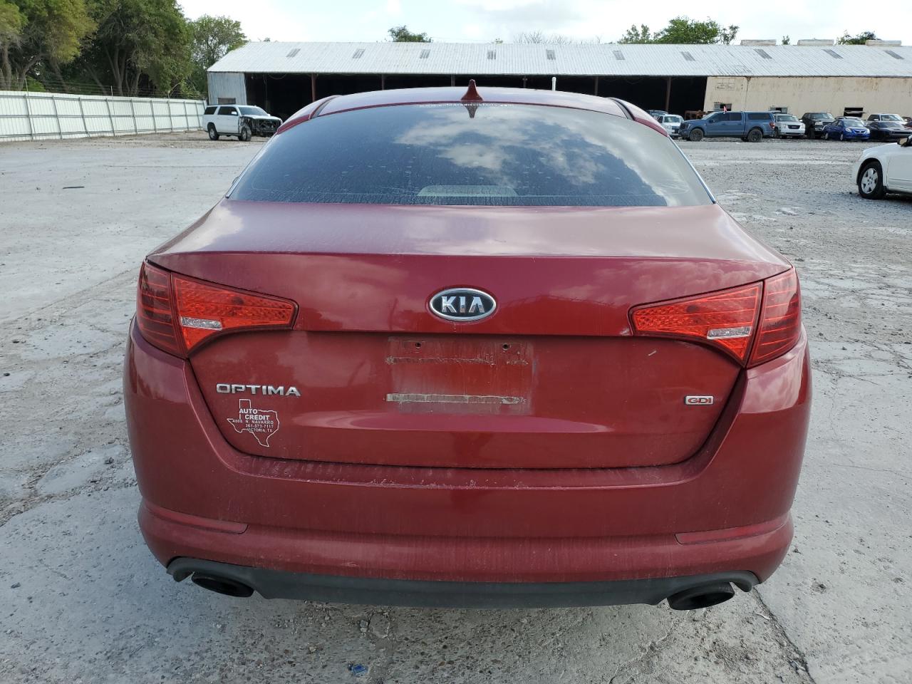 2012 Kia Optima Lx VIN: 5XXGM4A74CG041241 Lot: 61861174