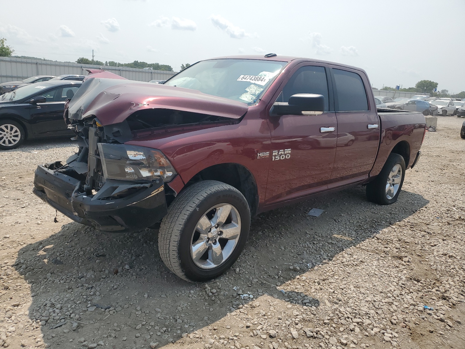 2017 Ram 1500 Slt vin: 3C6RR7LT0HG754218