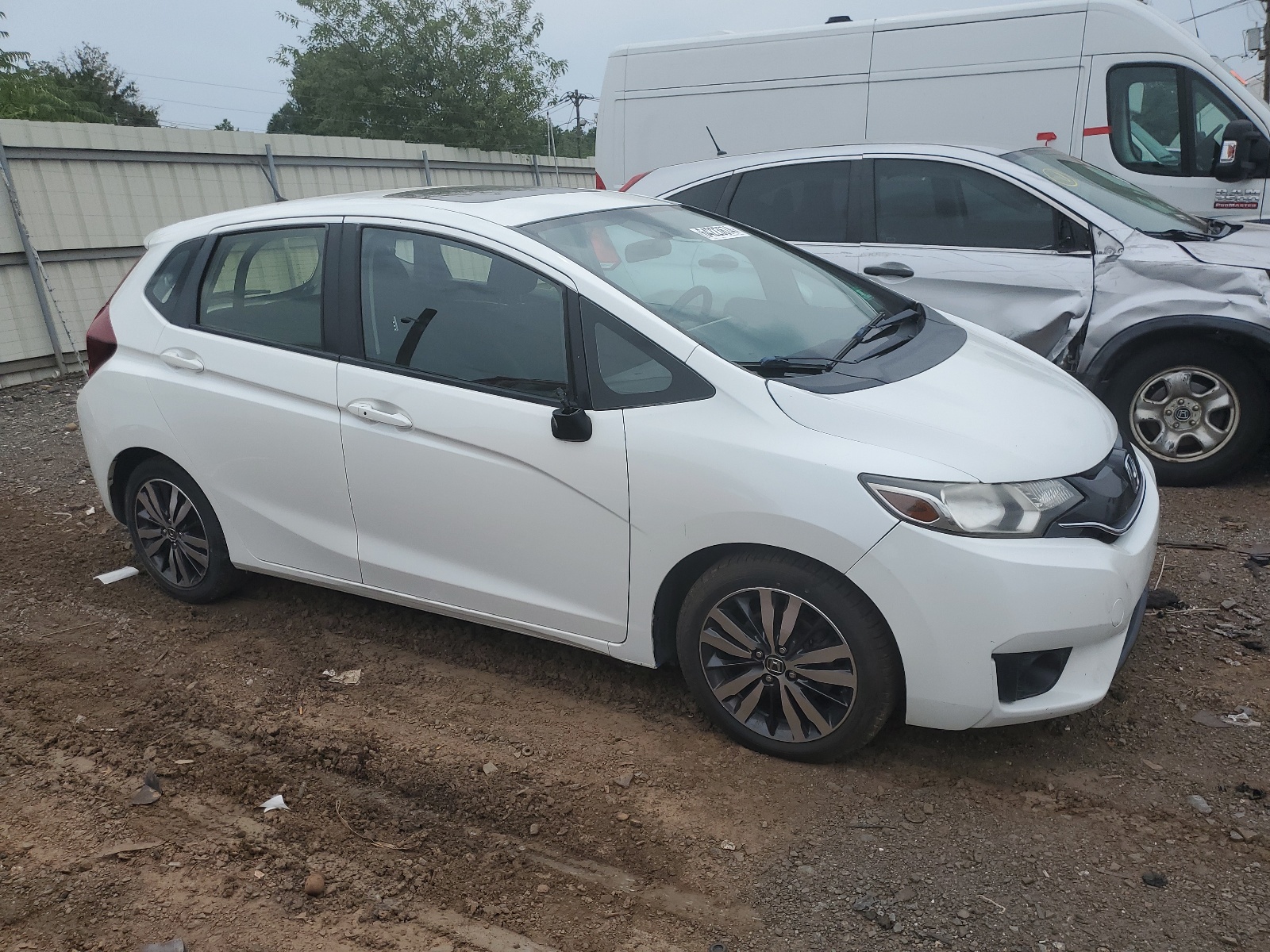 2016 Honda Fit Ex vin: JHMGK5H77GX007633