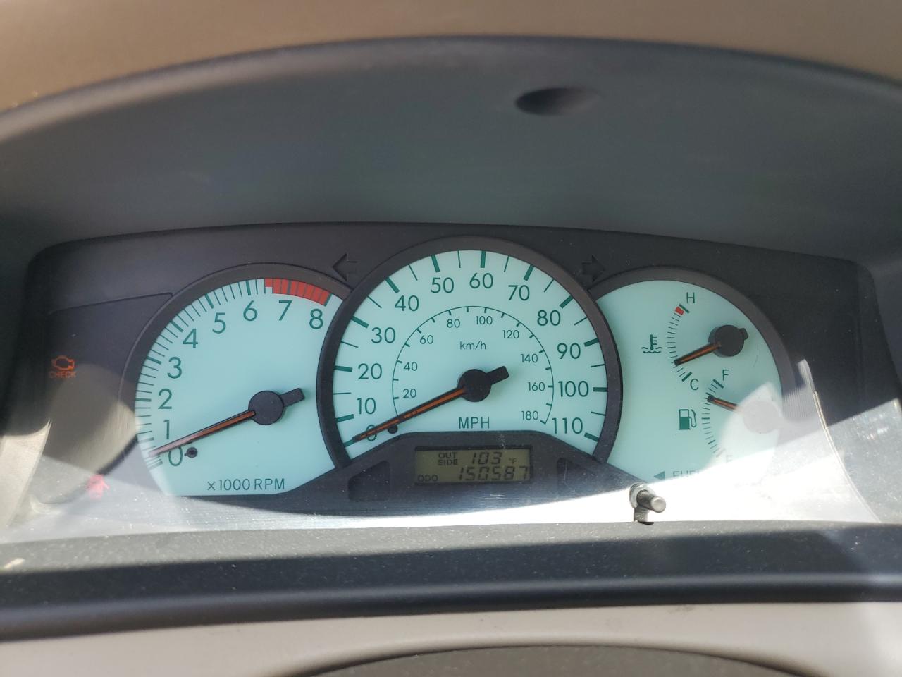 2003 Toyota Corolla Ce VIN: JTDBR32E930037447 Lot: 65598214