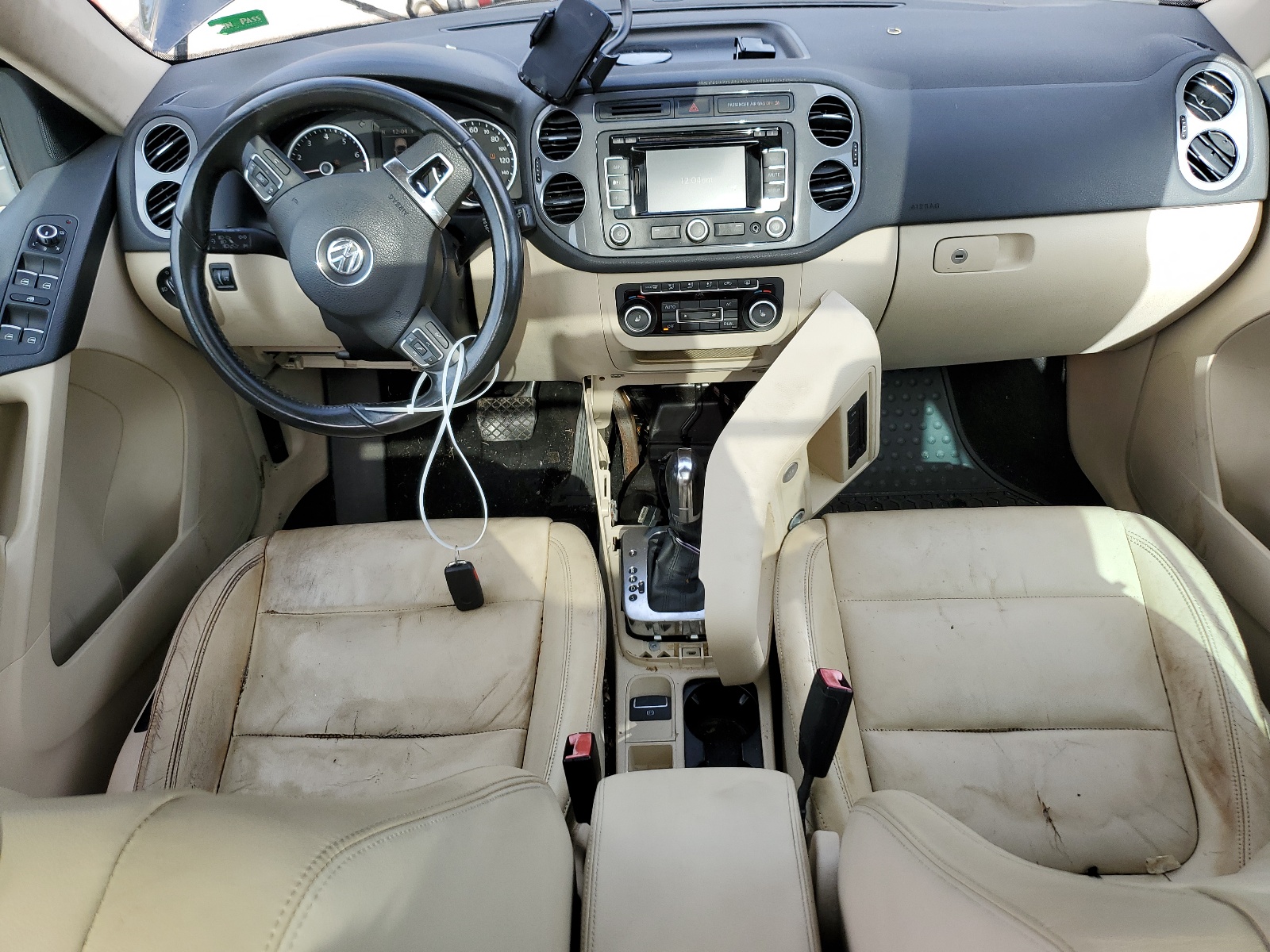 WVGAV7AX3CW530020 2012 Volkswagen Tiguan S
