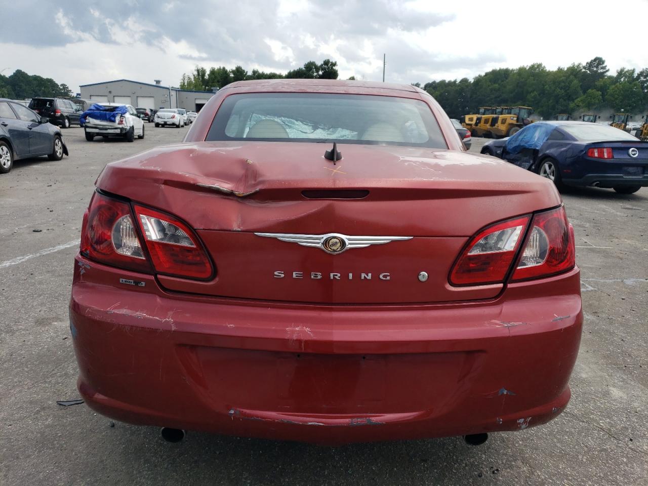 2008 Chrysler Sebring Limited VIN: 1C3LC65M38N635445 Lot: 63469184