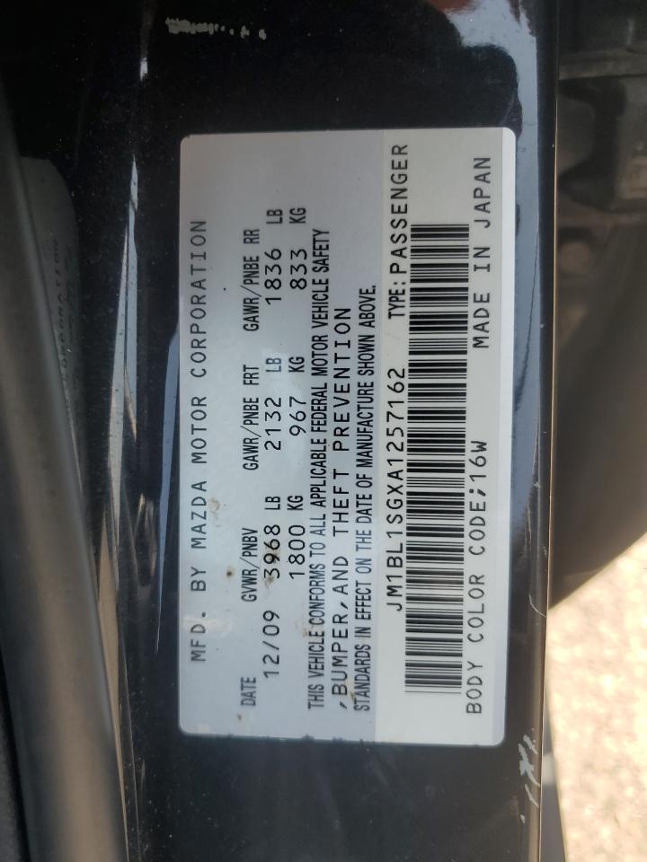 2010 Mazda 3 I VIN: JM1BL1SGXA1257162 Lot: 64481534