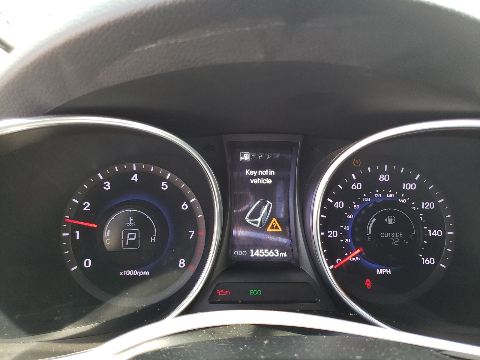 KM8SR4HF9EU072079 2014 Hyundai Santa Fe Gls