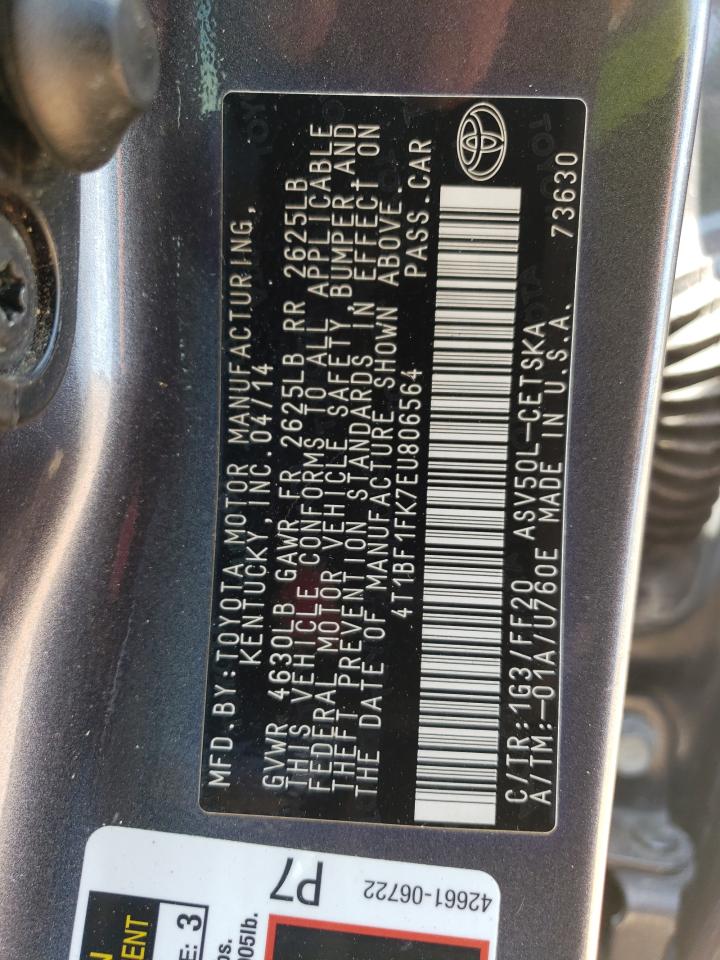 2014 Toyota Camry - Image 14
