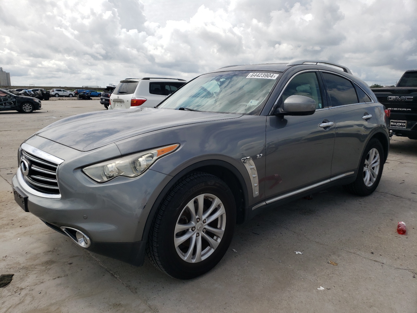 2016 Infiniti Qx70 vin: JN8CS1MU5GM670841