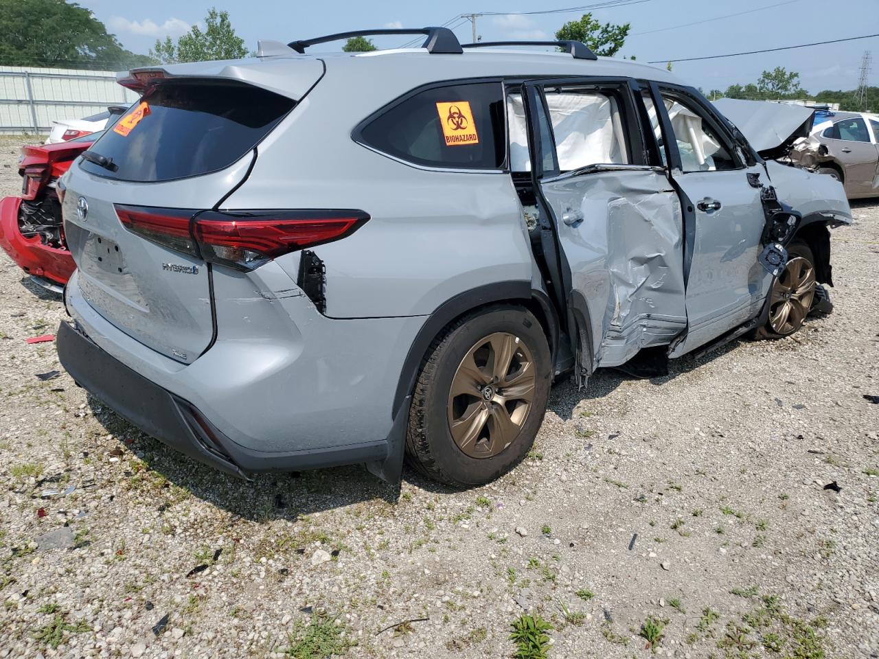 2022 Toyota Highlander Hybrid Xle VIN: 5TDABRCH1NS540269 Lot: 62929924