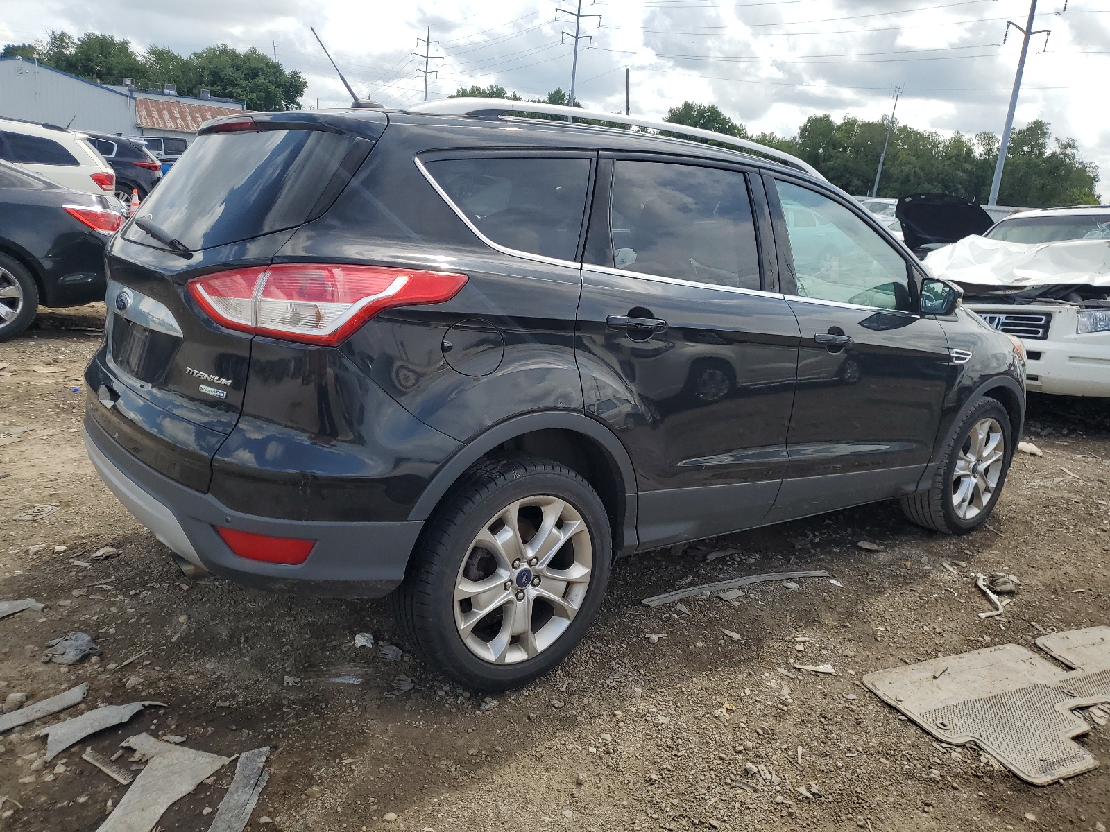 2014 Ford Escape Titanium vin: 1FMCU9J9XEUB59252