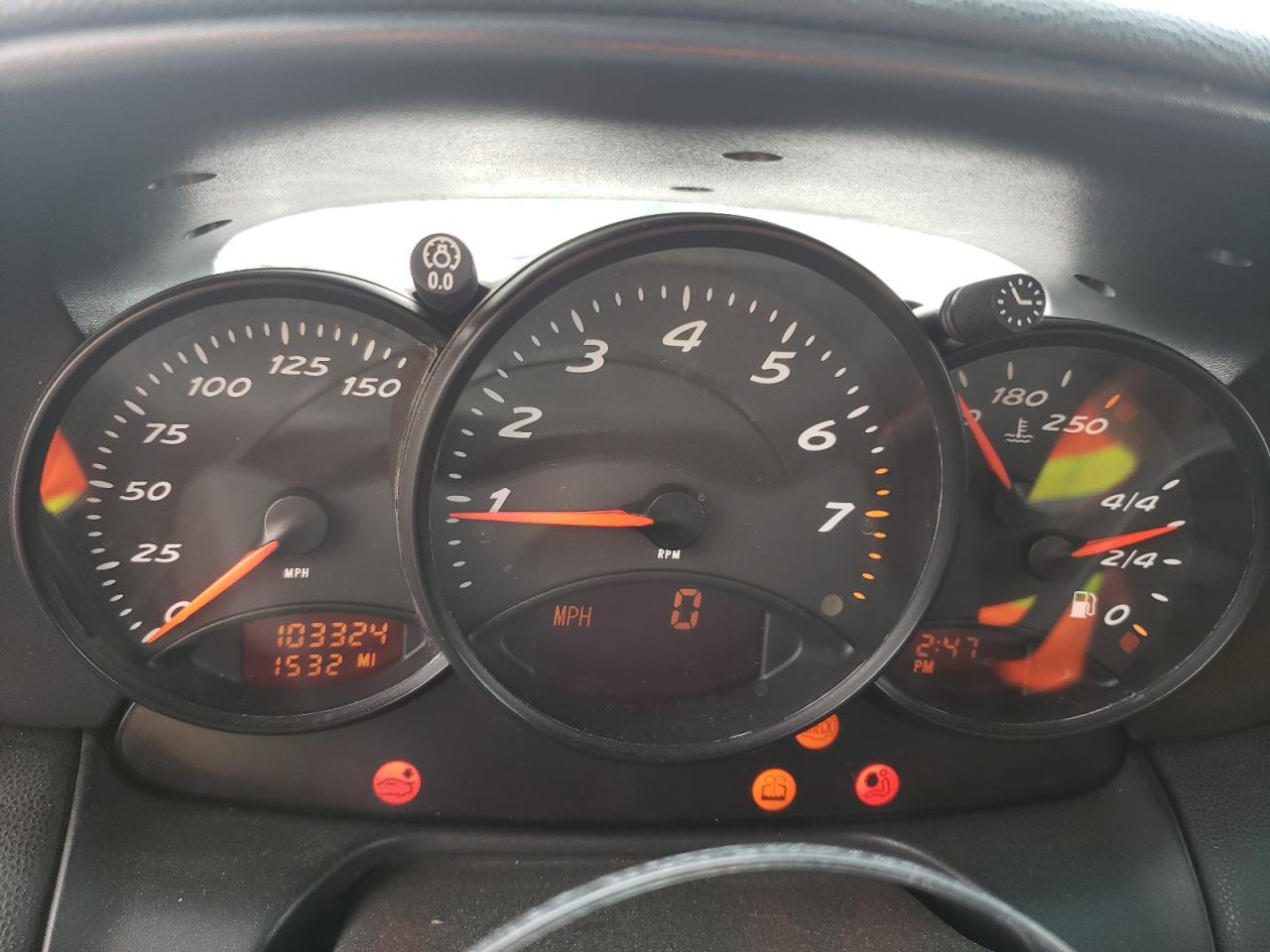 1998 Porsche Boxster VIN: WP0CA2980WU621237 Lot: 63925744