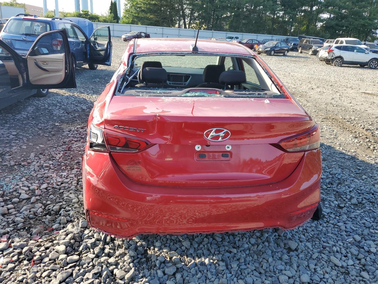 2021 Hyundai Accent Se VIN: 3KPC24A61ME150195 Lot: 63672674