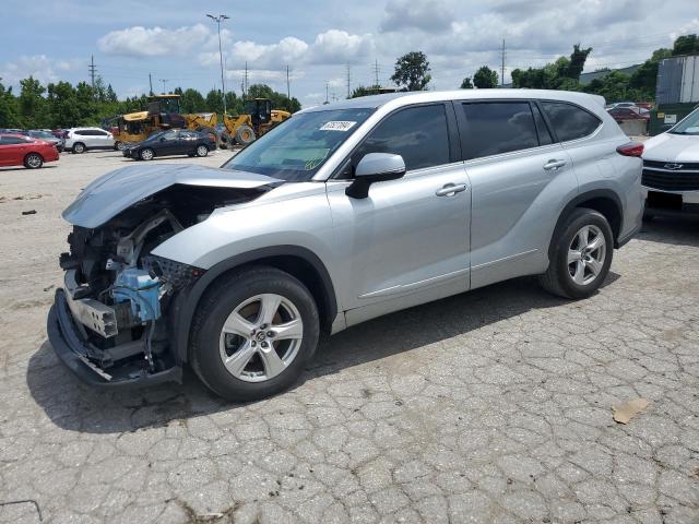  TOYOTA HIGHLANDER 2023 Серебристый