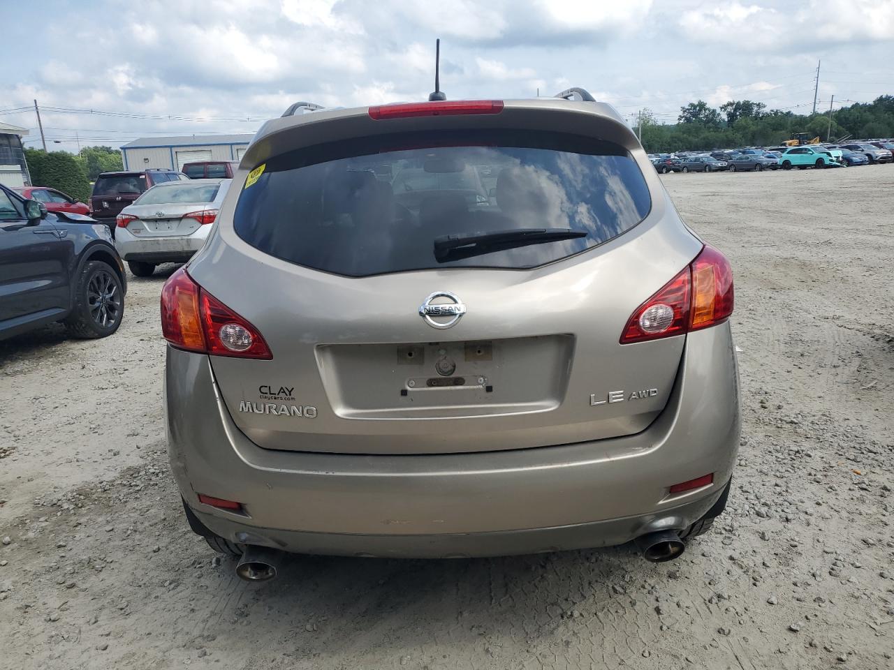 2010 Nissan Murano S VIN: JN8AZ1MW6AW121021 Lot: 62011824