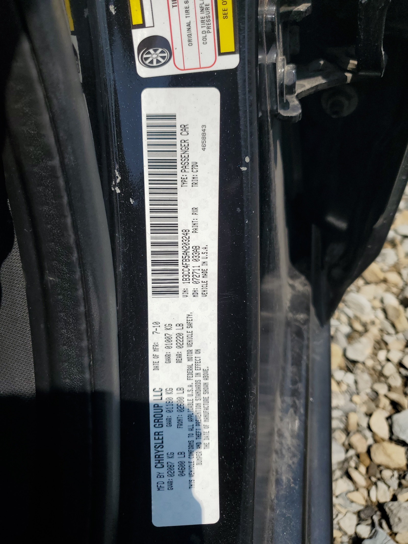 1B3CC4FB5AN203248 2010 Dodge Avenger Sxt