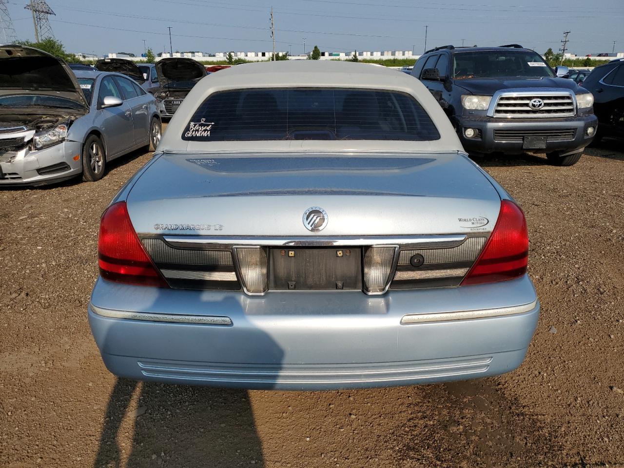 2006 Mercury Grand Marquis Ls VIN: 2MEFM75V16X612373 Lot: 64096674