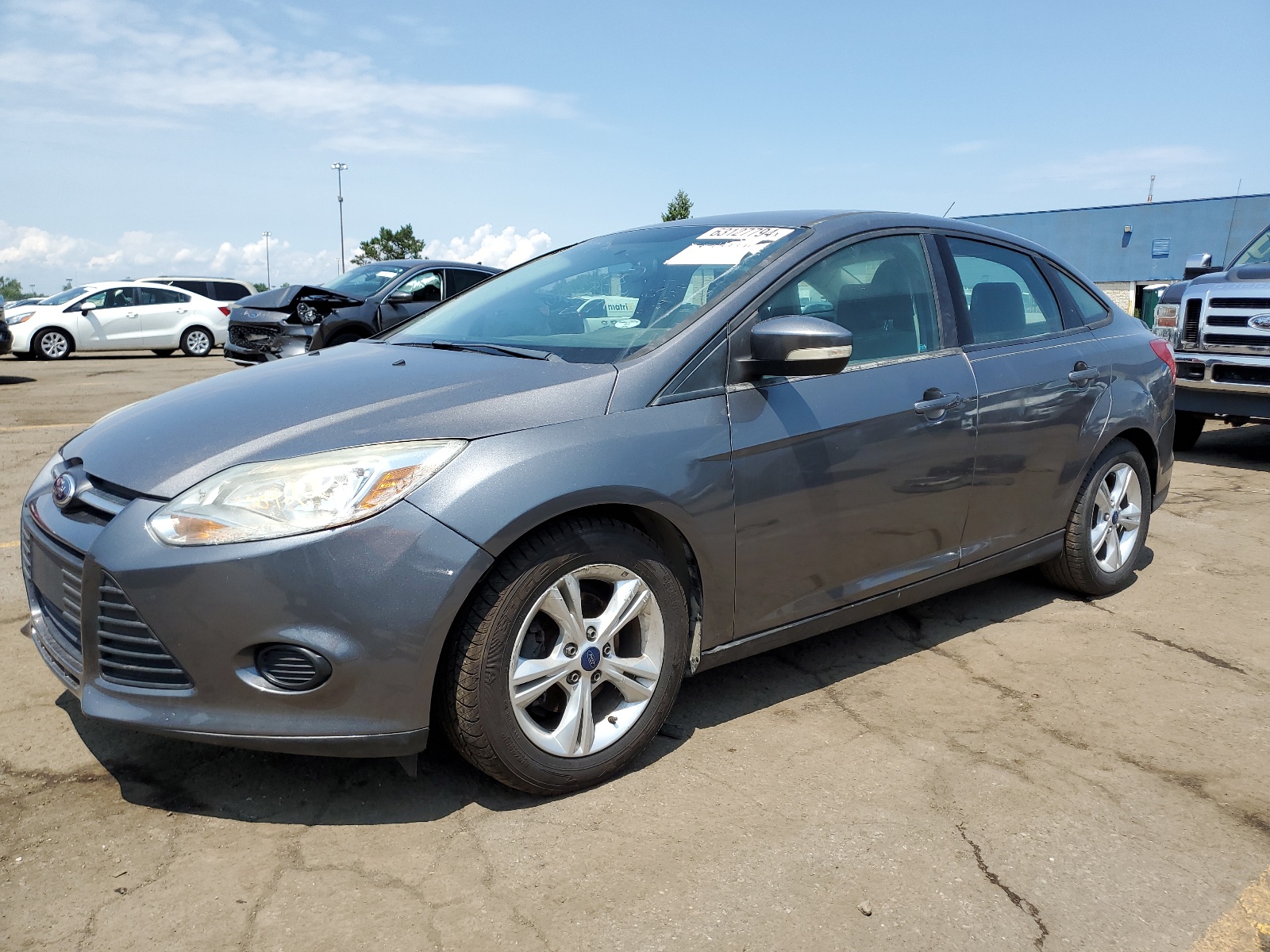 2014 Ford Focus Se vin: 1FADP3F2XEL204114