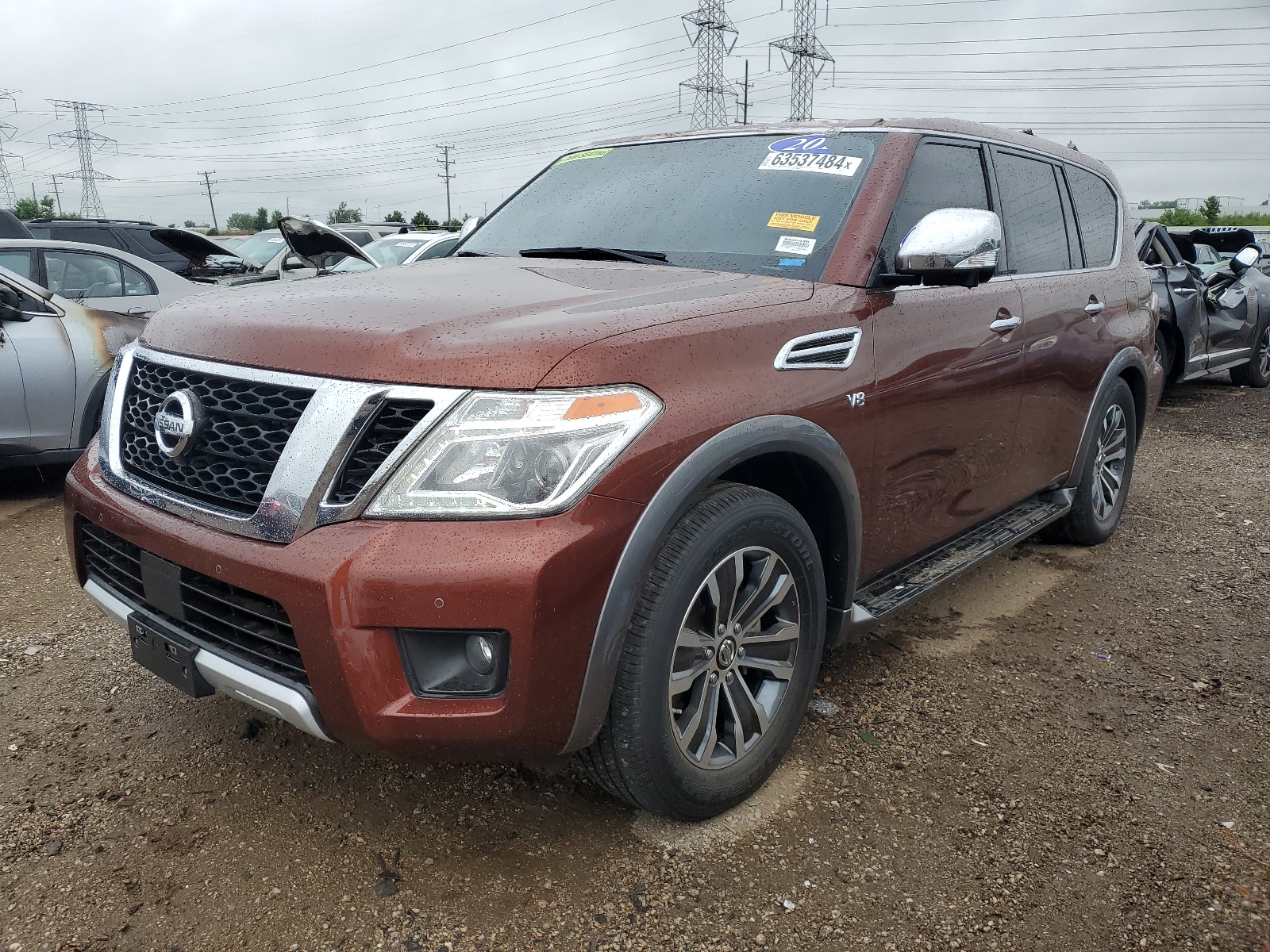 JN8AY2NDXJ9057313 2018 Nissan Armada Sv