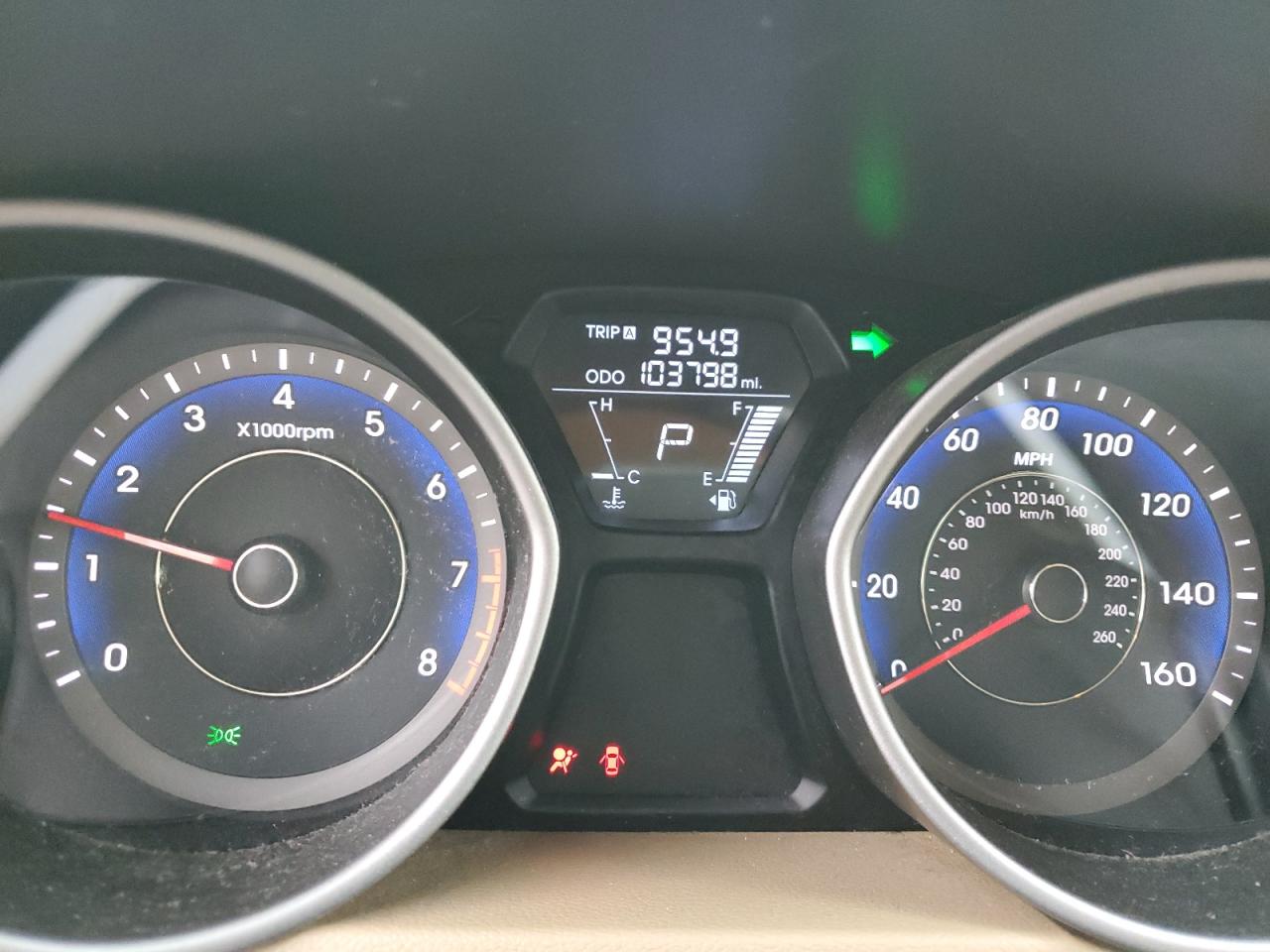 2012 Hyundai Elantra Gls VIN: KMHDH4AE8CU173480 Lot: 64418174