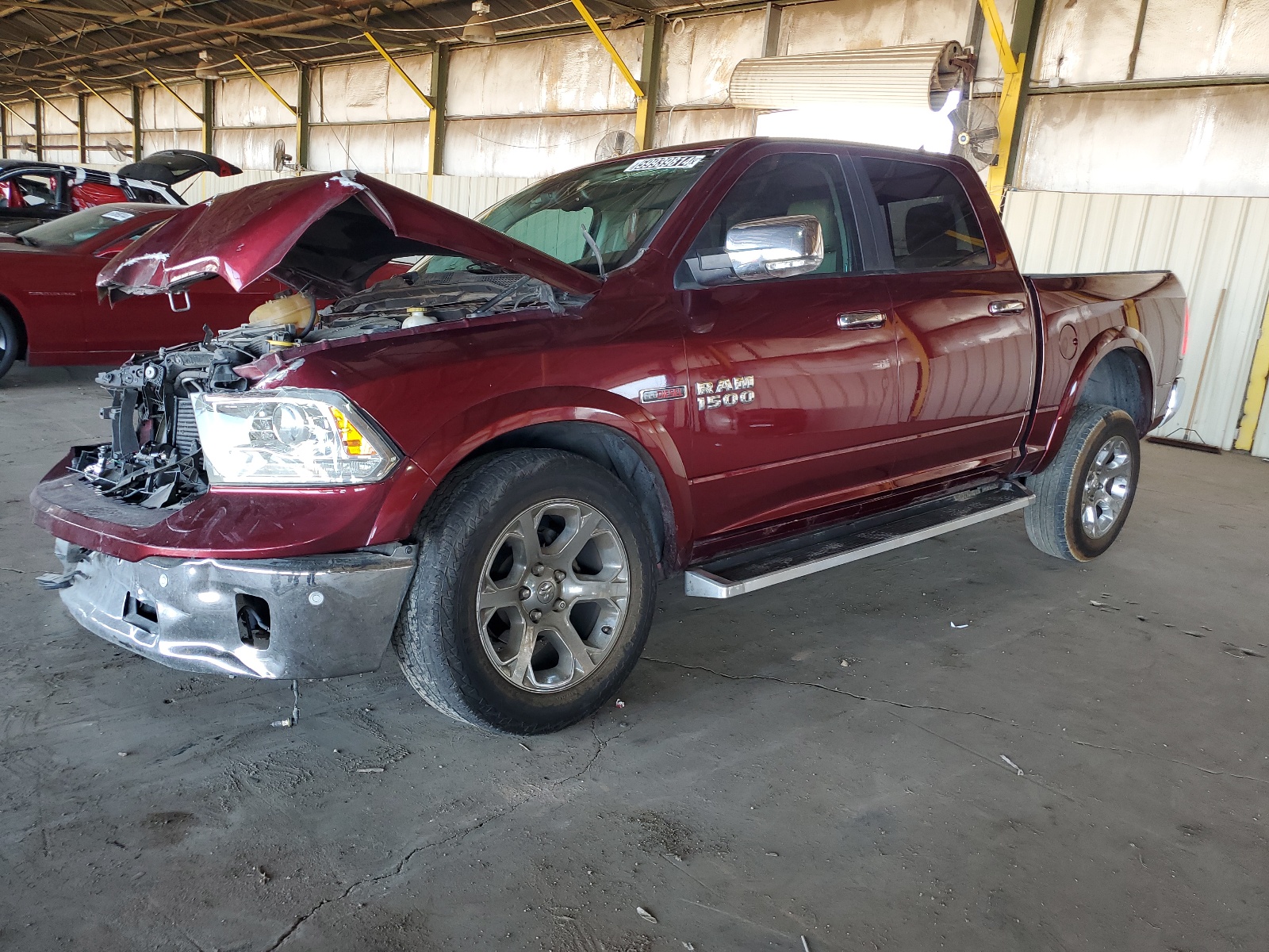 2018 Ram 1500 Laramie vin: 1C6RR7NM8JS259057