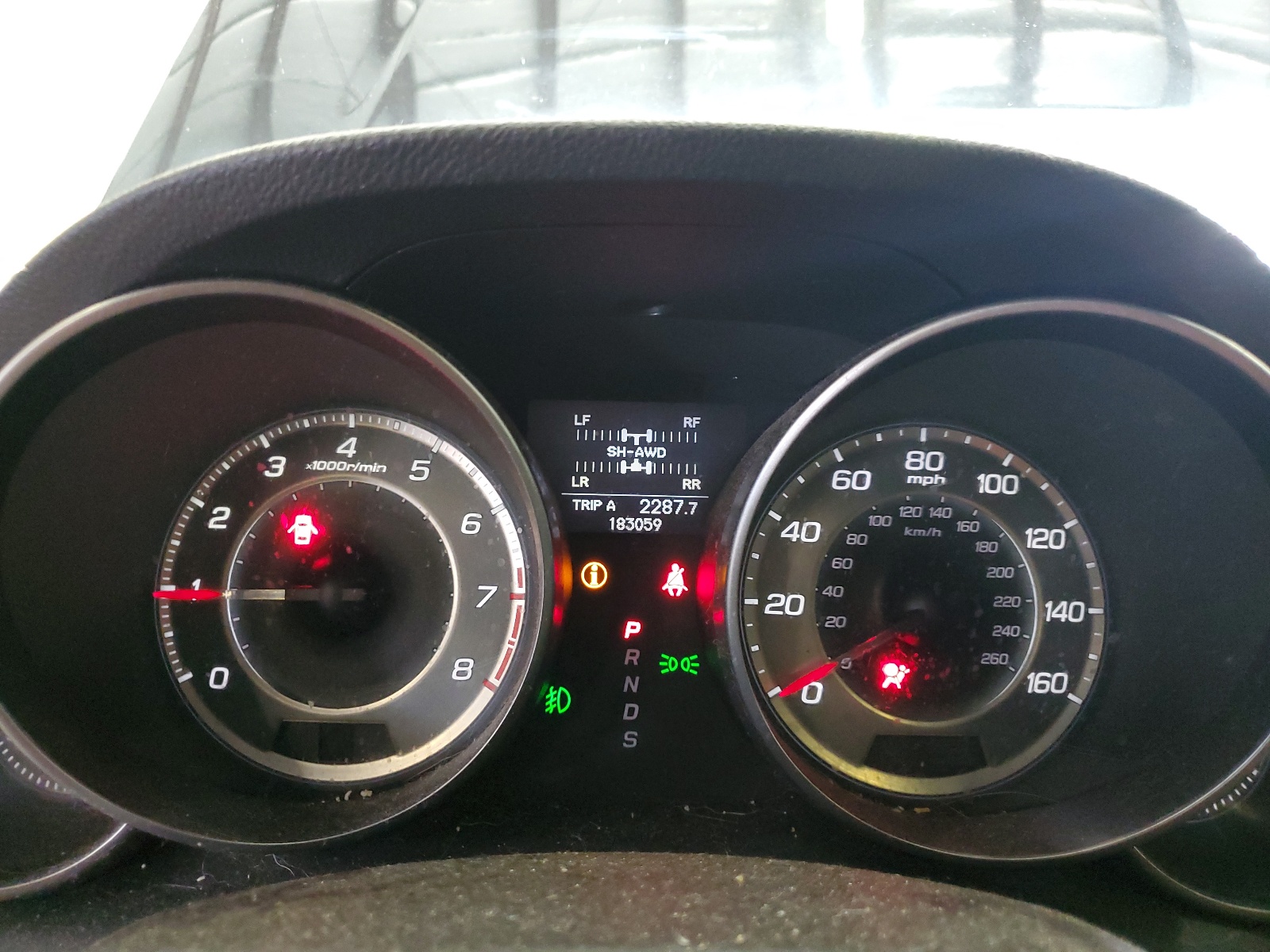 2HNYD2H33CH500519 2012 Acura Mdx Technology