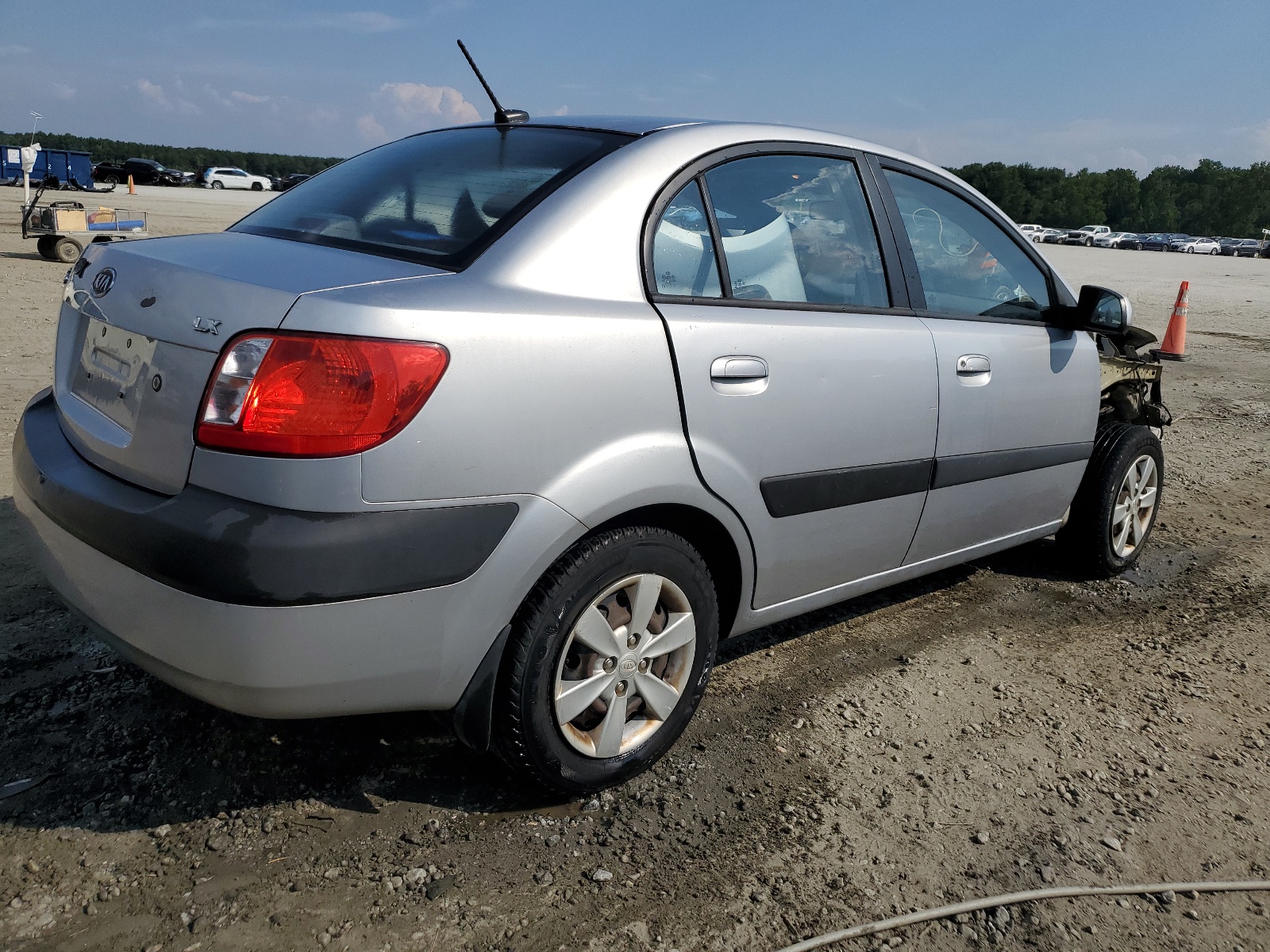 KNADE223096573574 2009 Kia Rio Base